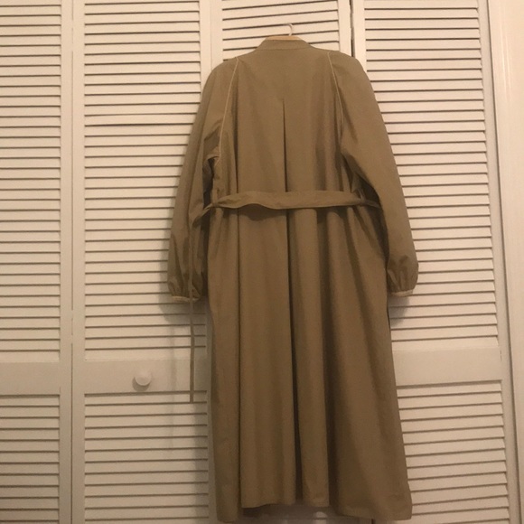 Reduced-RAINCHEETAS Vintage Khaki Raincoat EUC - Picture 4 of 8